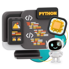 Мой первый сайт с мозгами: Python + AI - КИБЕРшкола программирования для детей, компьютерные курсы для школьников, начинающих и подростков - KIBERone г. Красноярск